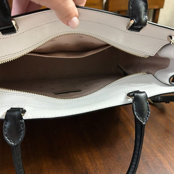 Kate Spade New York Staci Colorblock Medium Saffiano Leather Satchel - Picture 3 of 4